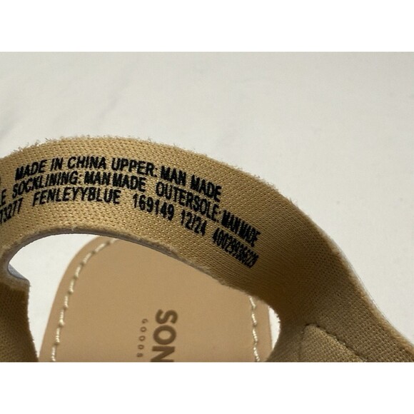 Sonoma Shoes Girls Size 1 Blue Fenleyy Easy On Sandals Buckle Strap Comfort New - Picture 13 of 13